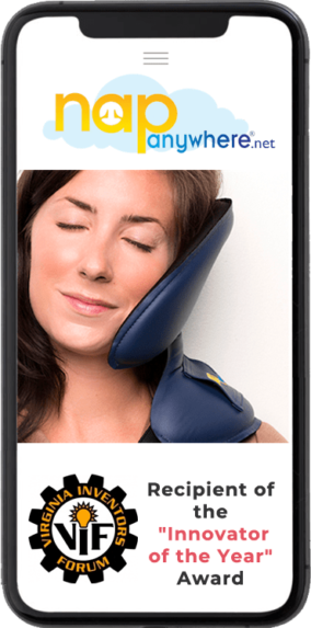 NapAnywhere Travel Pillow The most innovative neck pillow on the market